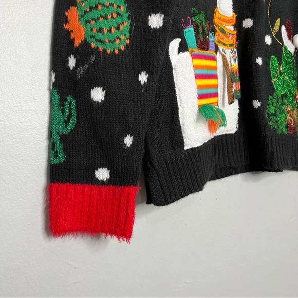 Happy Llama Days Christmas Sweater - Picture 5 of 7